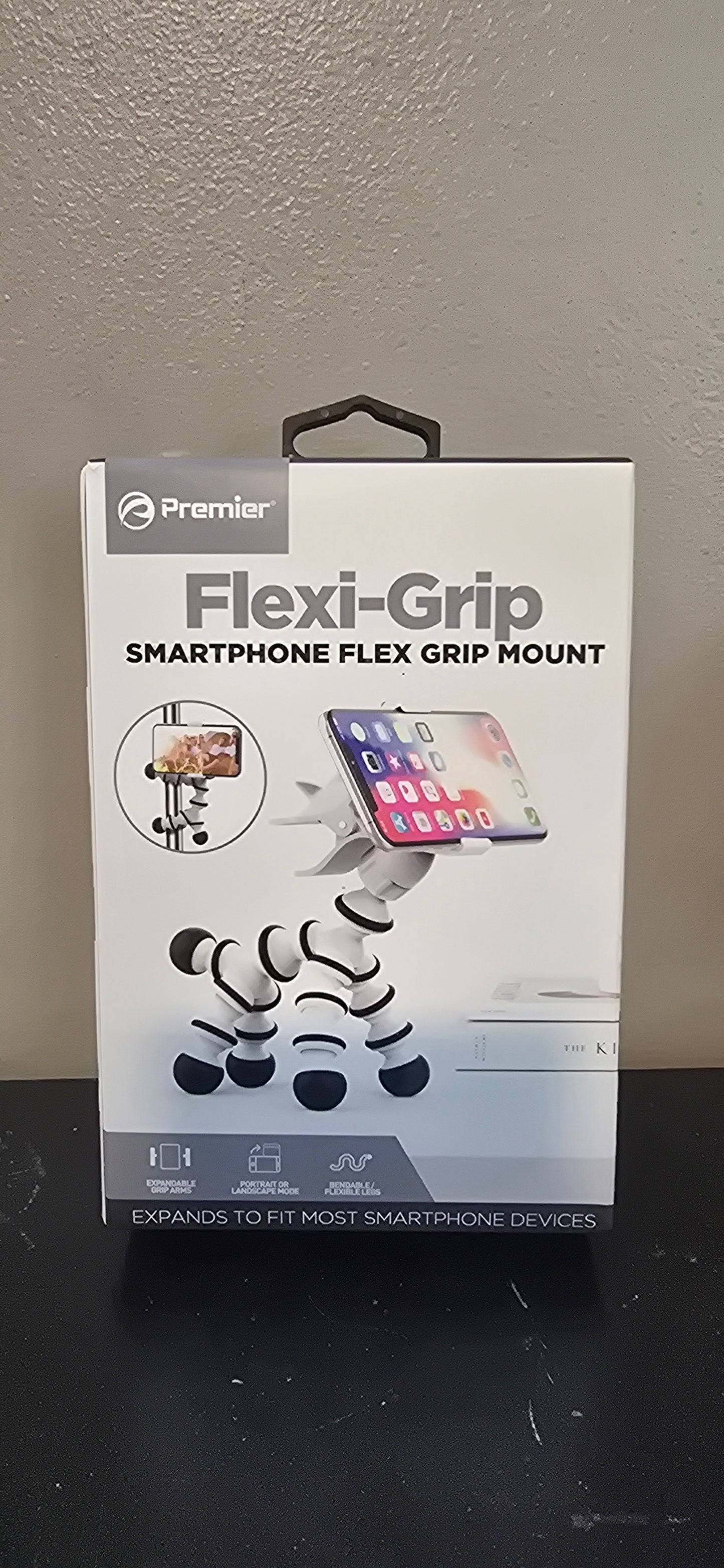 Premier Zebra Flexi-Grip Smartphone Grip Mount