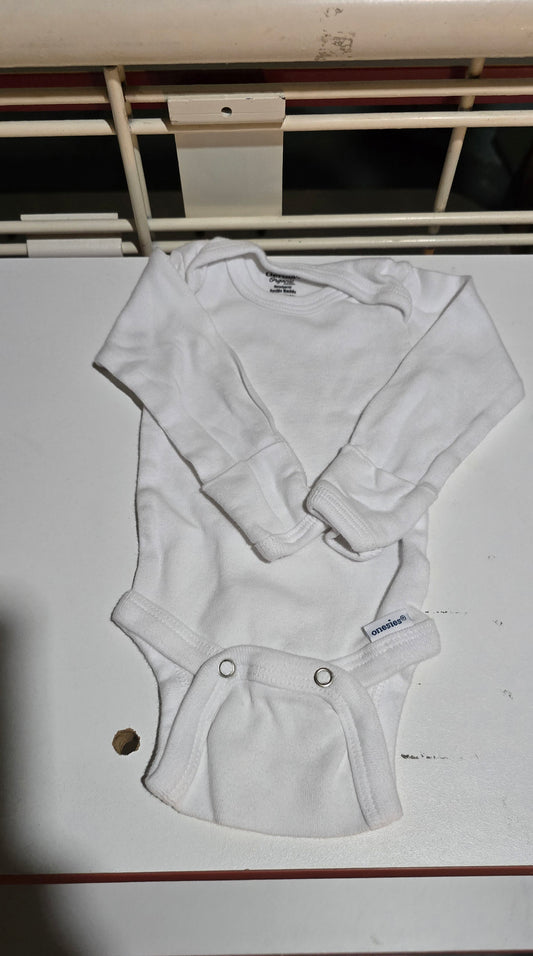 Gerber NB Long Sleeved Onsie