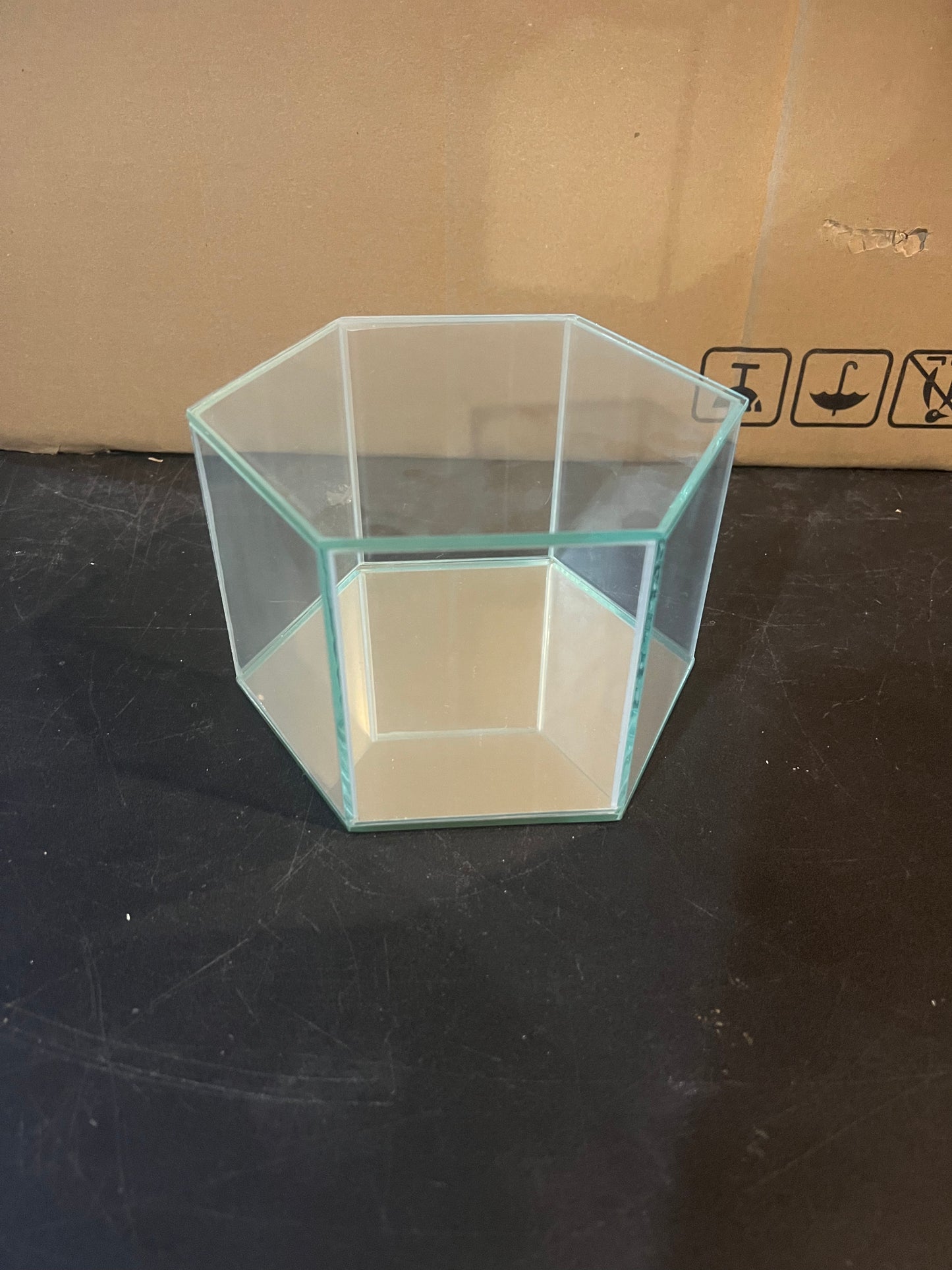 Glass Jewelry Box